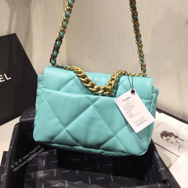 Chanel女包 Chanel秋冬19Bag 小香迷菱格紋 Chanel口蓋包 Chanel鏈條包手拎斜挎包  djc3914